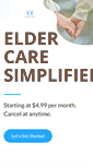 Mobile Screenshot of eldercareorganizer.com